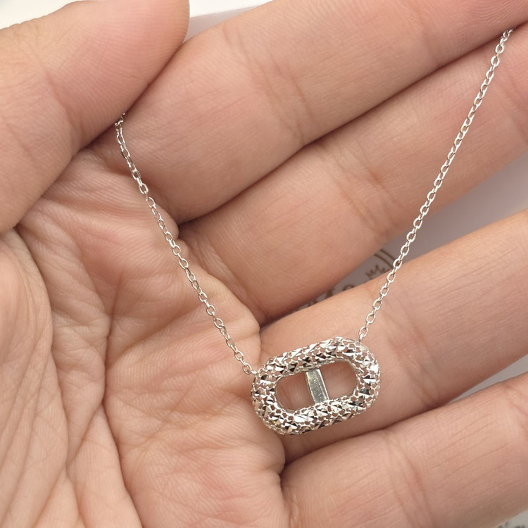 نیم ست طلا کم اجرت 18 عیار زنانه طلا و شمش برلیان مدل Dior
