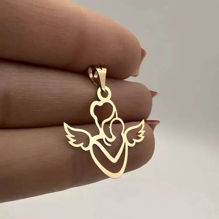 پلاک طلای مادر و فرزند