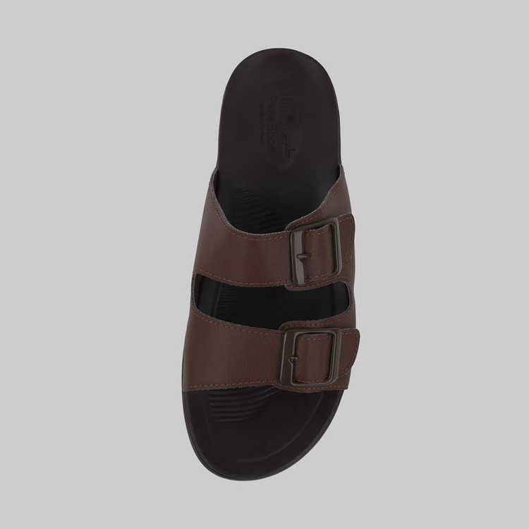 صندل طبی مردانه چرم پارس مدل 350-7