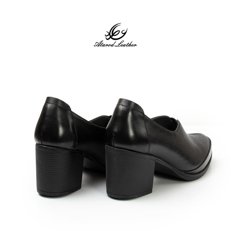 کفش زنانه چرم عطارد مدل چرم طبیعی کد SH336