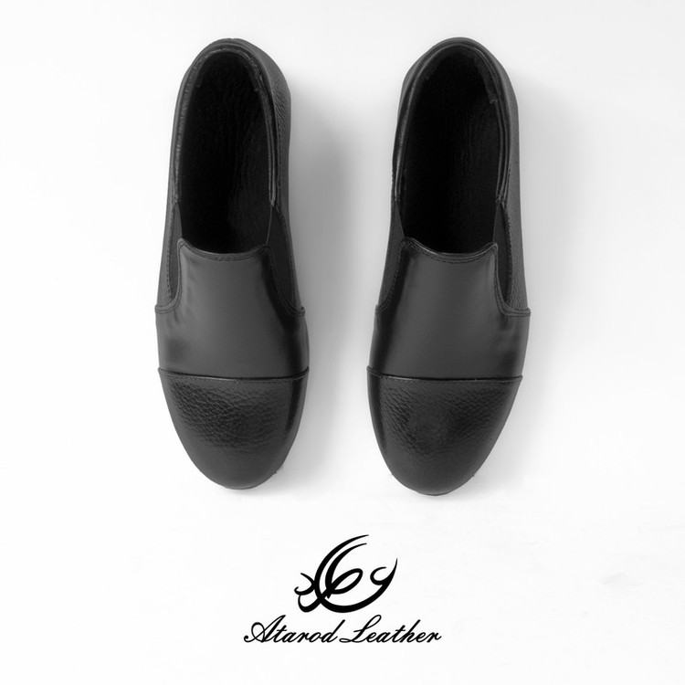 کفش طبی زنانه چرم عطارد مدل چرم طبیعی کد SH78