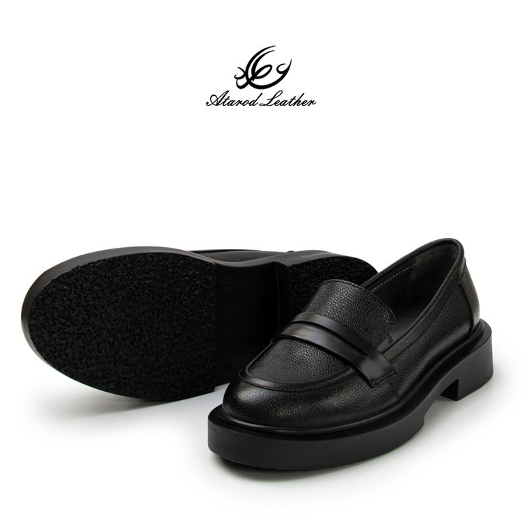 کفش زنانه چرم عطارد مدل چرم طبیعی کد SH334