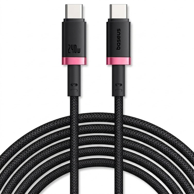 کابل تبدیل USB-C بیسوس مدل Dura Series 240W طول 1 متر
