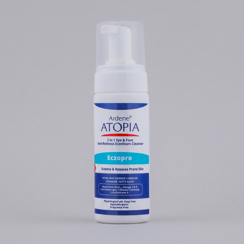فوم شستوشوی صورت آردن آتوپیا مدل ECZOPRO حجم 150 میلیلیتر