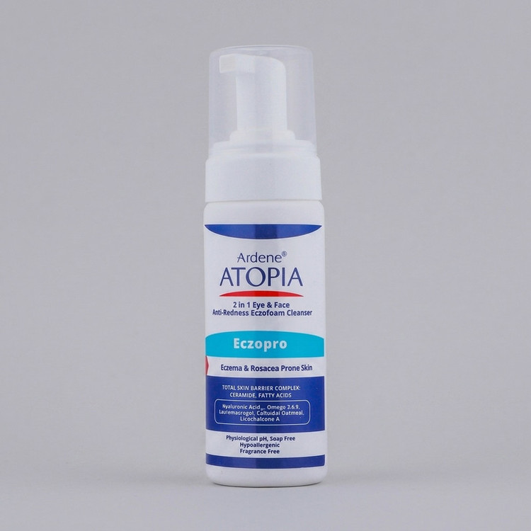 فوم شستوشوی صورت آردن آتوپیا مدل ECZOPRO حجم 150 میلیلیتر
