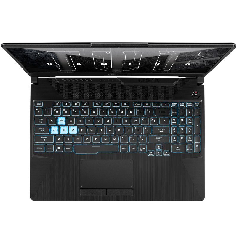 لپ تاپ 15.6 اینچی ایسوس مدل TUF Gaming A15 FA506NCG-HN204-R7 7445HS-8GB DDR5 4800MHz-512GB SSD-RTX3050 4GB-FHD 144Hz