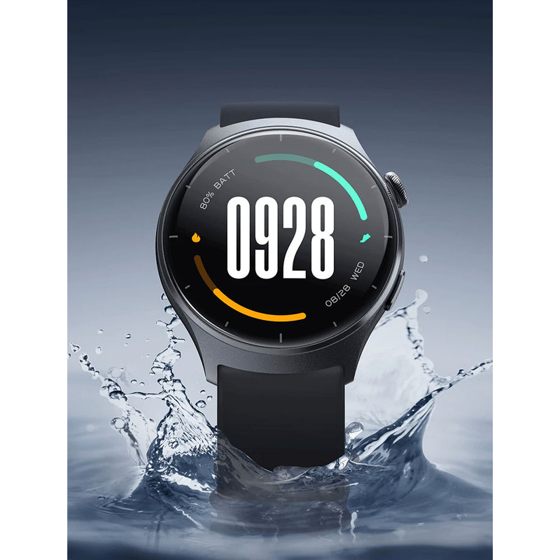 ساعت هوشمند میبرو مدل Watch Lite 3 مناسب برای ورزش، روزمره، رسمی، دارای قابلیتهای صفحه نمایش رنگی و لمسی، قابلیت مکال...