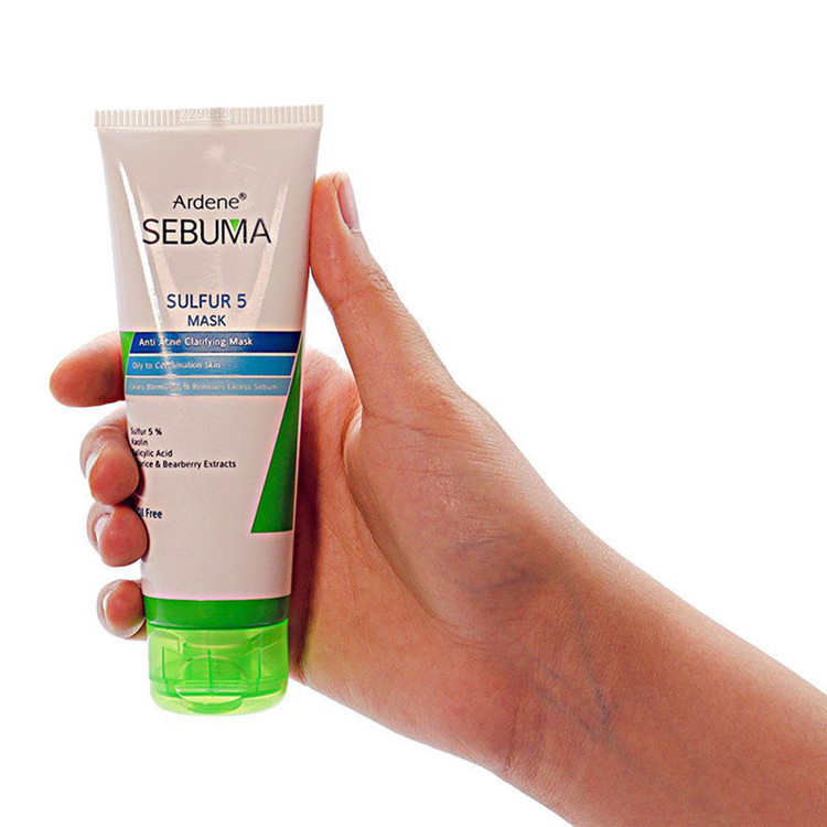 ماسک صورت آردن سبوما مدل Sulfur 5 حجم 75 میلیلیتر مناسب پوست مختلط با خاصیت ضد جوش، پاکسازی منافذ، جذب چربی اضافه، ال...