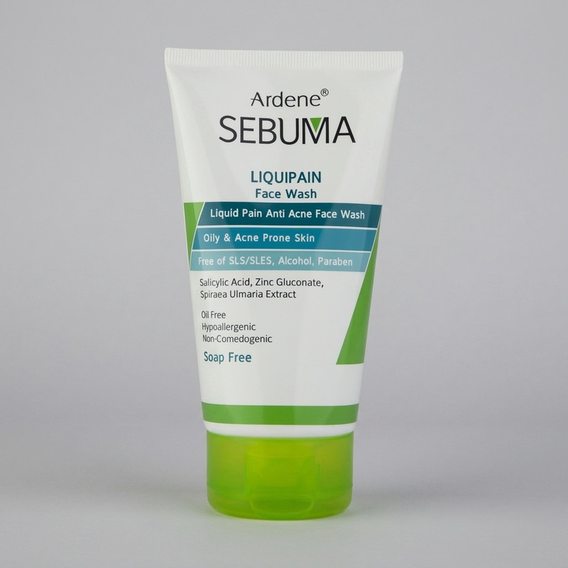 مایع شستوشوی صورت آردن سبوما مدل Liquipain حجم 150 میلیلیتر