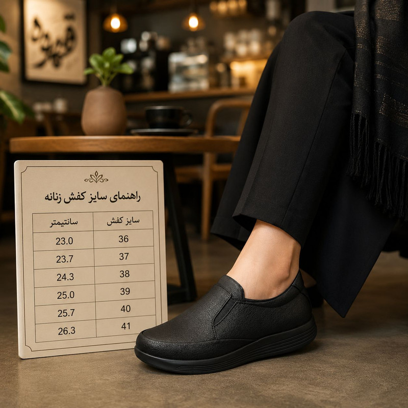 کفش روزمره زنانه کروماکی مدل km193