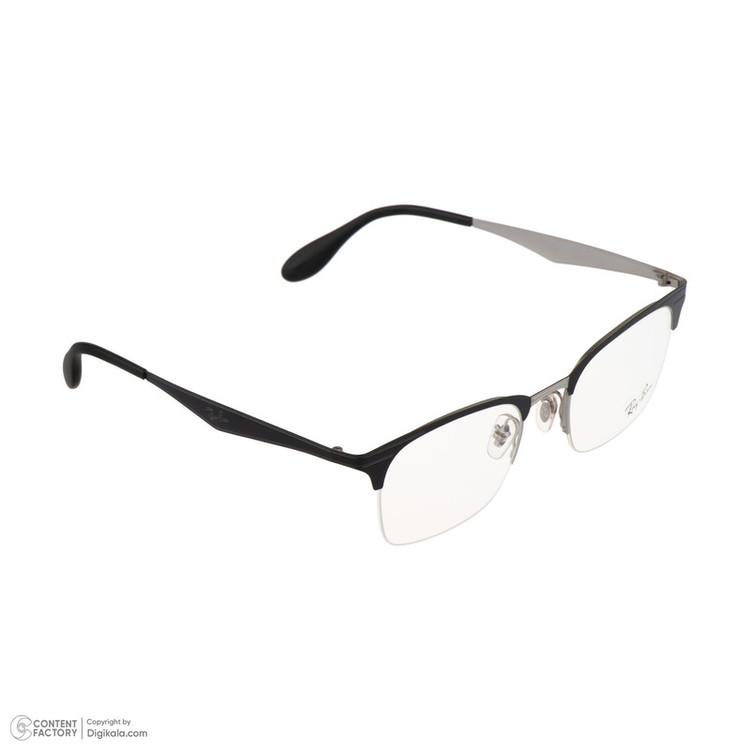فریم عینک طبی کلاب مستر Clubmaster ری بن مدل 0RX6360-2861-49 مناسب برای صورت گرد، قلب و بیضی
