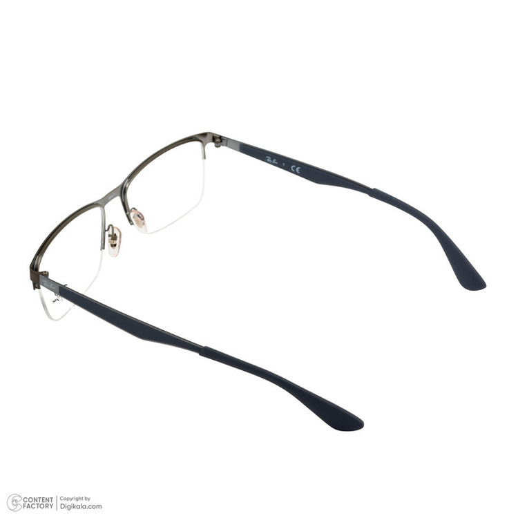 فریم عینک طبی کلاب مستر Clubmaster ری بن مدل 0RX6335-2855-54 مناسب برای صورت گرد، بیضی، مستطیل و مربع