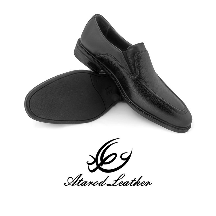 کفش مردانه چرم عطارد مدل چرم طبیعی کد SH274