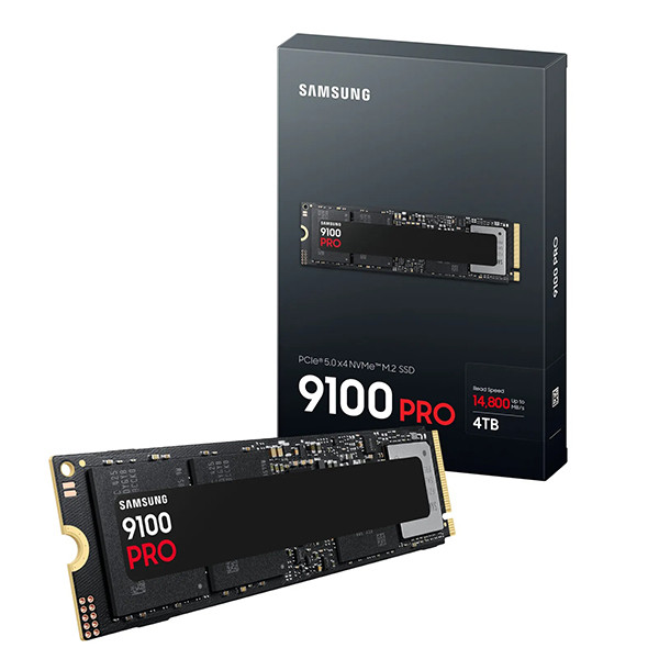 اس اس دی اینترنال PCIe Gen5 x4 سامسونگ مدل 9100 pro ظرفیت 4 ترابایت