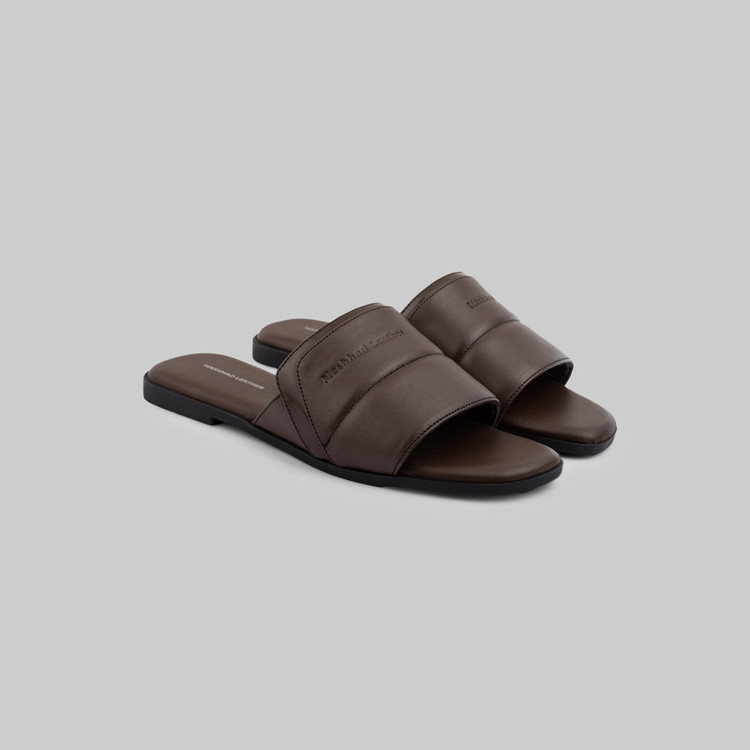 صندل زنانه چرم مشهد مدل J2827-001-38