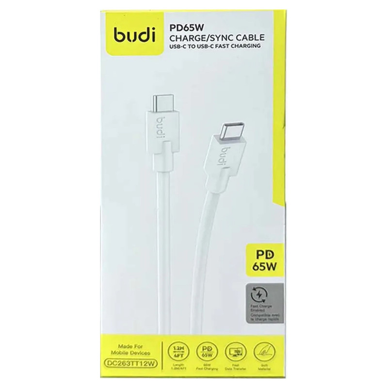 کابل USB-C بودی مدل DC263TT12 طول 1.2 متر
