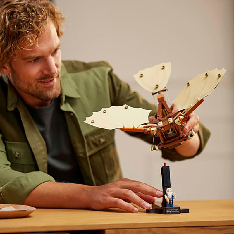 لگو 493 تکه سری Icons مدل Leonardo da Vinci Flying Machine کد 10363