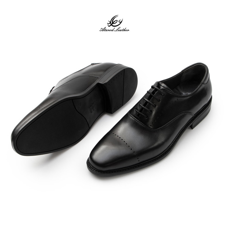 کفش رسمی مردانه چرم عطارد مدل چرم طبیعی کد SH364