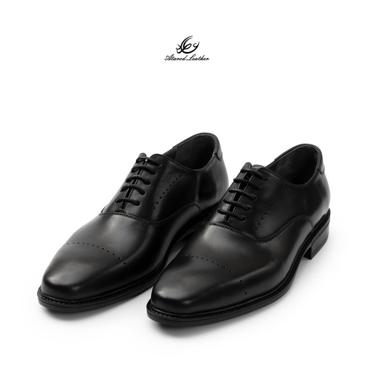 کفش رسمی مردانه چرم عطارد مدل چرم طبیعی کد SH364