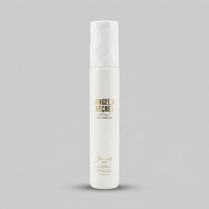 عطر جیبی ژک ساف مدل ANGELS SECRET با رایحه گرم و شیرین حجم 22 میلی لیتر