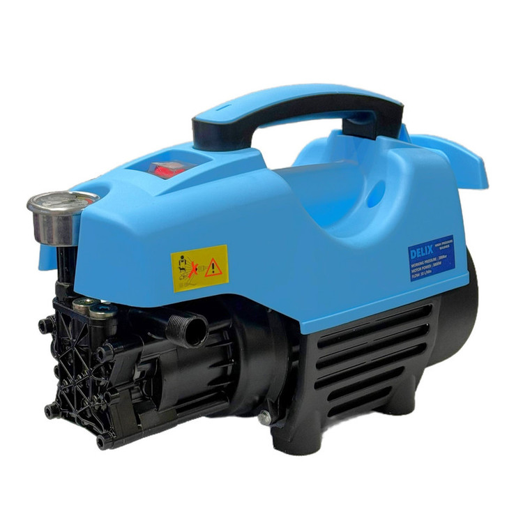 کارواش برقی 280 بار 3800 وات با موتور دینامی دلیکس کد BLU3800 با حداکثر دبی 10 لیتر در دقیقه