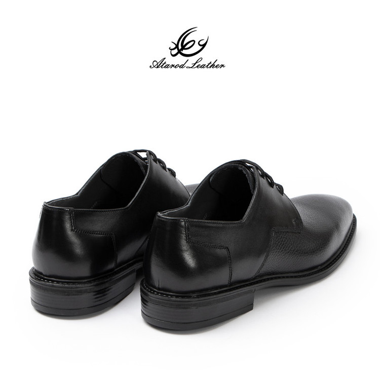 کفش رسمی مردانه چرم عطارد مدل چرم طبیعی کد SH350