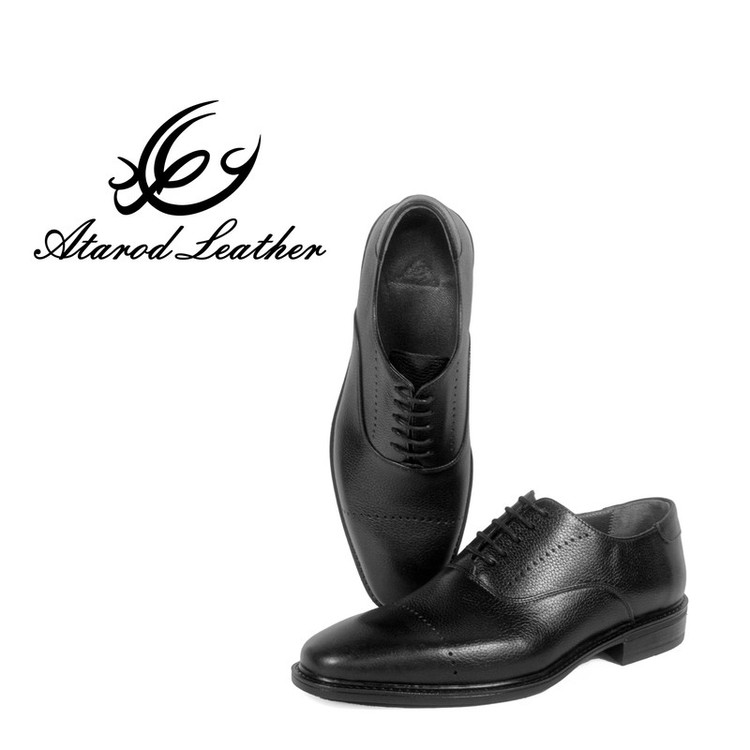 کفش مردانه چرم عطارد مدل چرم طبیعی کد SH249