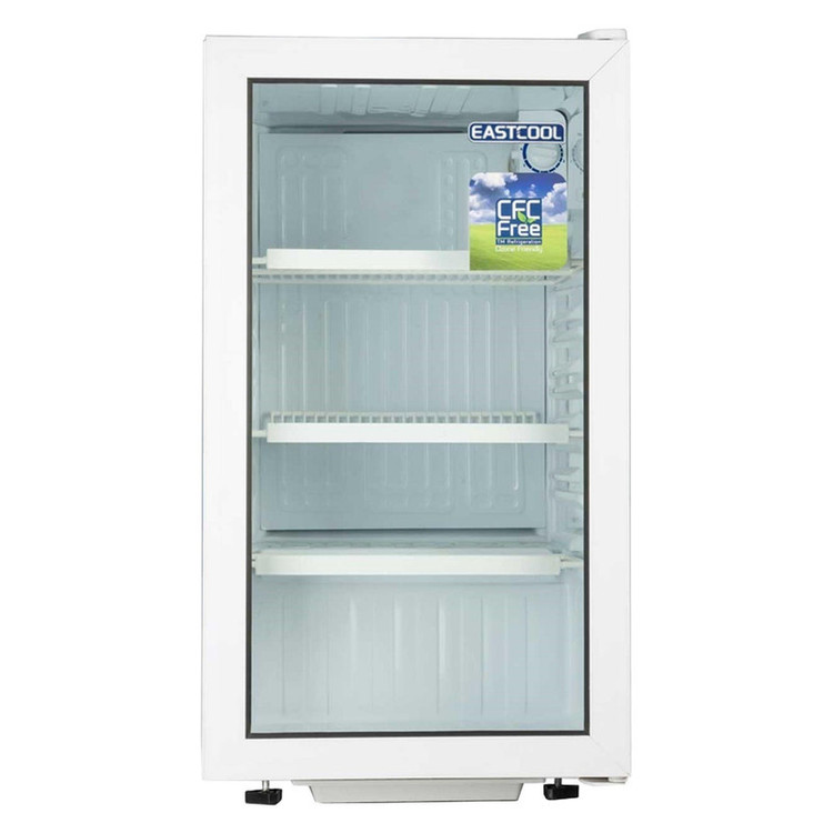 یخچال 5 فوت ایستکول مدل TM-4294-CS، با ارتفاع 80، پهنای 45 و عمق 52 سانتی متر، میزان مصرف انرژی C، دارای 4 طبقه در یخ...