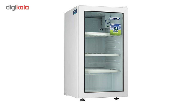 یخچال 5 فوت ایستکول مدل TM-4294-CS، با ارتفاع 80، پهنای 45 و عمق 52 سانتی متر، میزان مصرف انرژی C، دارای 4 طبقه در یخ...