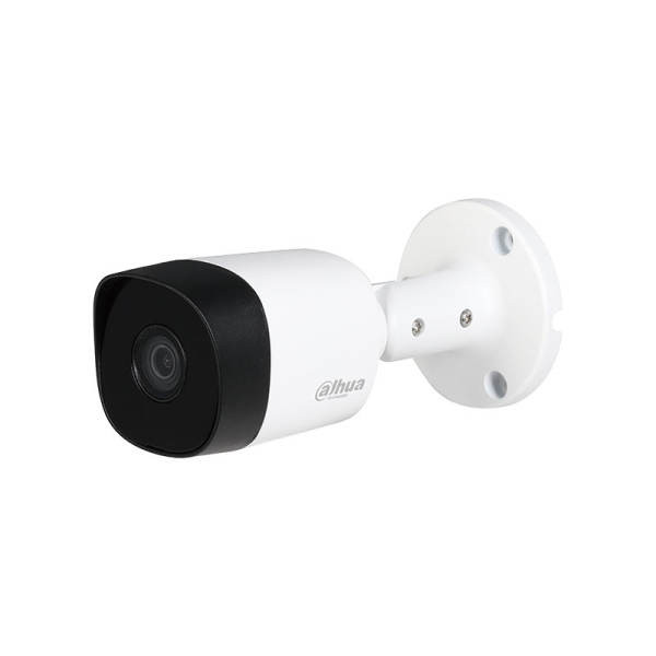 دوربین مداربسته بولت آنالوگ داهوا مدل DH-HAC-B1A21 با رزولوشن 1080p، اتصال باسیم BNC، لنز ثابت و استاندارد حفاظتی IP67
