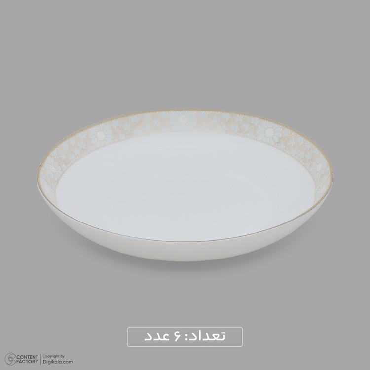 سرویس غذاخوری اوپال 26 پارچه 6 نفره گلدن اپال مدل موروکو