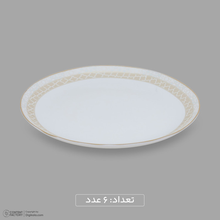 سرویس غذاخوری اوپال 26 پارچه 6 نفره گلدن اپال مدل موروکو