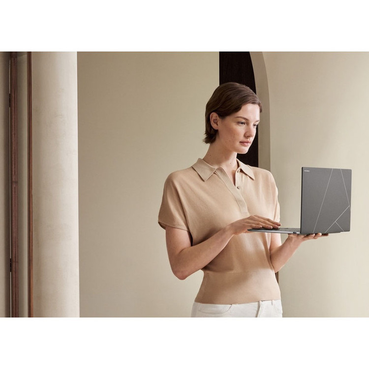 لپ تاپ 14 اینچی ایسوس مدل Zenbook S 14 UX5406SA-Core Ultra 7 258V-32GB LPDDR5X-1TB SSD-OLED Touch 120Hz-Backlit-W