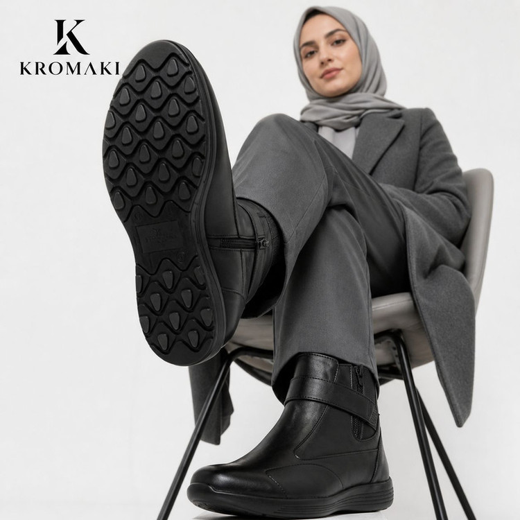 نیم بوت زنانه کروماکی مدل KM237
