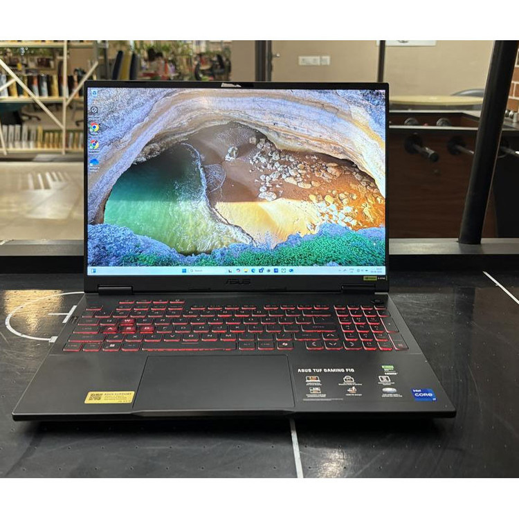 لپ تاپ 16 اینچی ایسوس مدل TUF Gaming F16 FX608JM-i5 13450HX-RTX5060 8GB-16GB DDR5 5600MHz-512GB SSD-WUXGA 165Hz