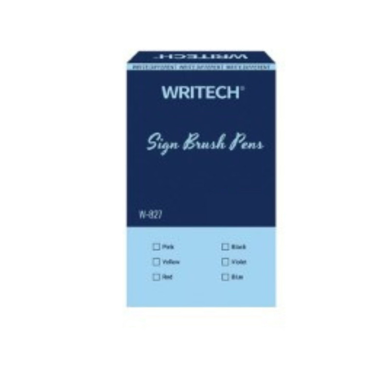 ماژیک چندمنظوره رایتک مدل Sign Brush کد W827