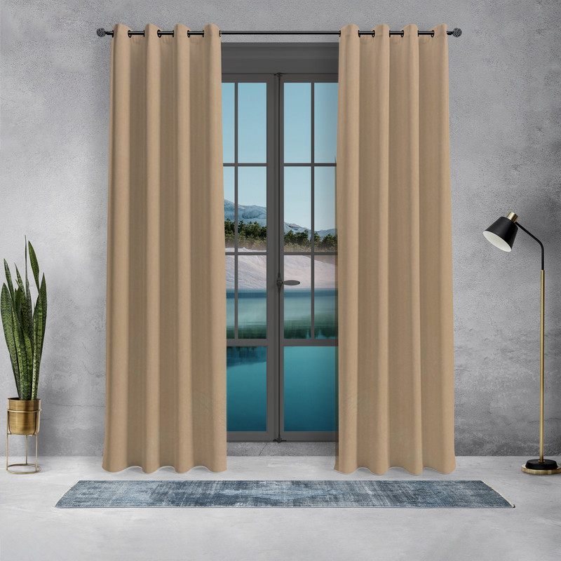 پرده آبان پرده مدل کالیفرنیا سایز 280x140 سانتی متر