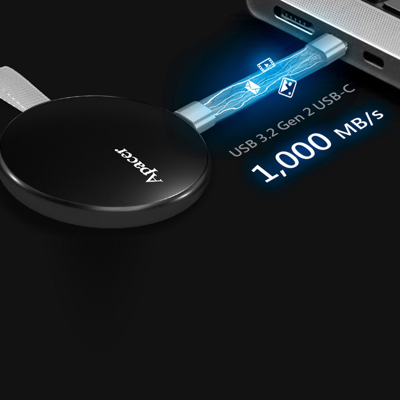 حافظه SSD اکسترنال اپیسر مدل AS725 ظرفیت 256گیگابایت