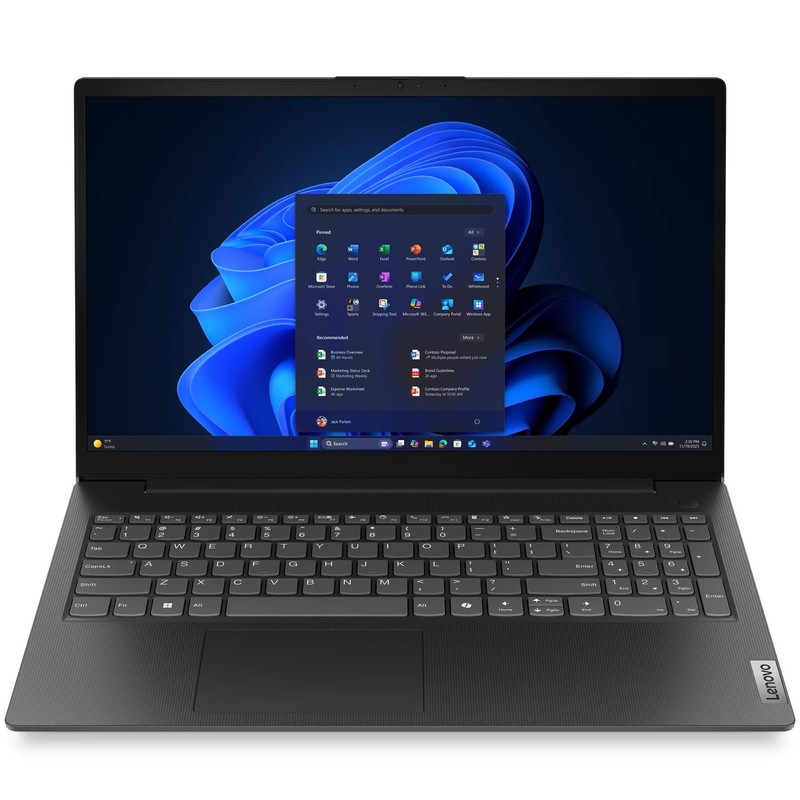 لپتاپ 15.6 اینچی لنوو مدل V15 G6 ITN-N100-8GB DDR5 4800MHz-256GB SSD-TN