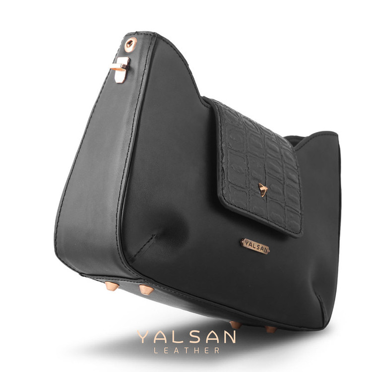 کیف رودوشی زنانه چرم یلسان مدل راشا کد GAN-104-msk