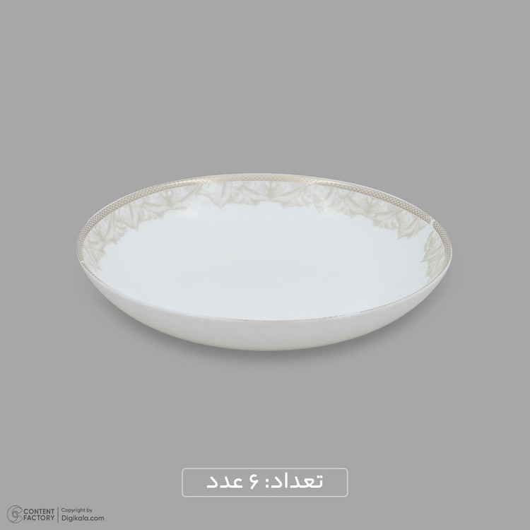 سرویس غذاخوری اوپال 26 پارچه 6 نفره گلدن اپال مدل سلنا