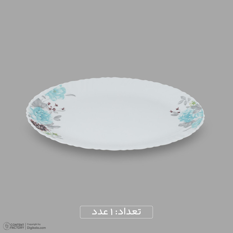 سرویس غذاخوری اوپال 25 پارچه 6 نفره گلدن اوپال مدل مهسان