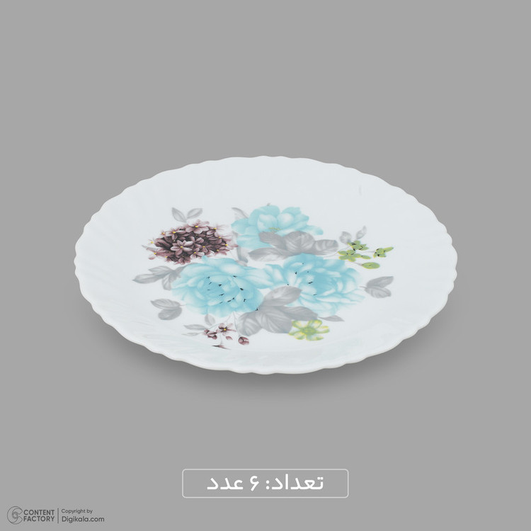 سرویس غذاخوری اوپال 25 پارچه 6 نفره گلدن اوپال مدل مهسان