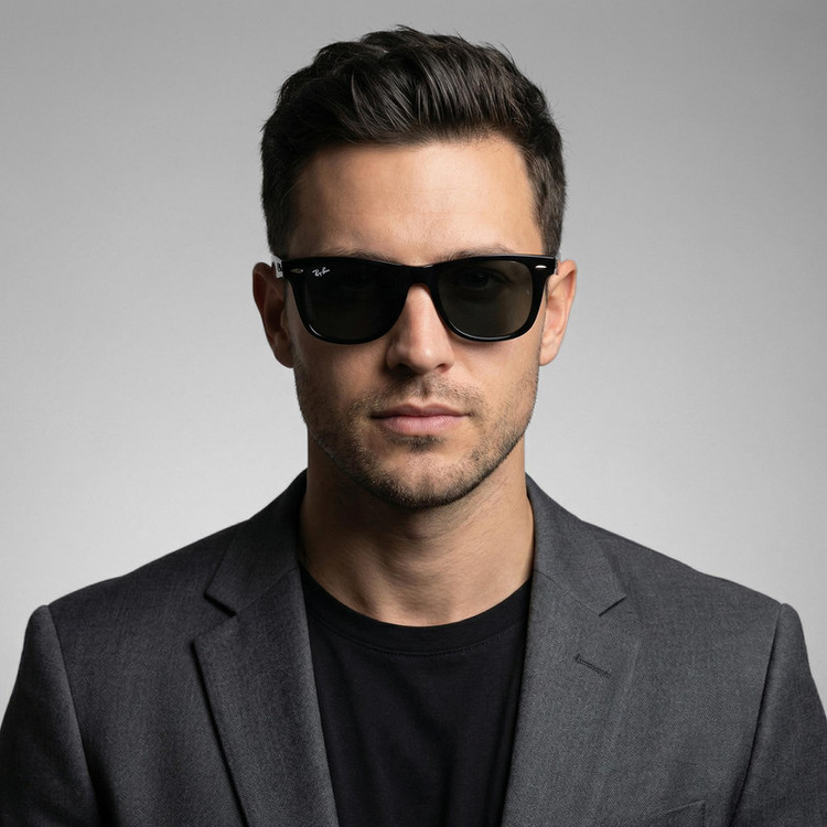 عینک آفتابی ویفرر Wayfarer ری بن مدل 2140-901A