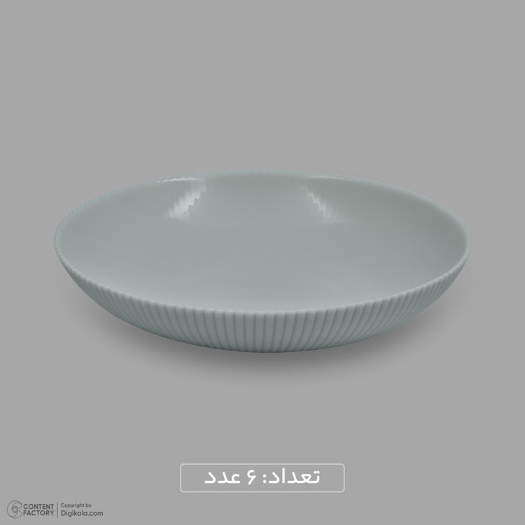 سرویس غذاخوری اوپال 26 پارچه 6 نفره گلدن اپال مدل کوکونات