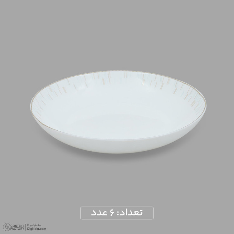 سرویس غذاخوری اوپال 26 پارچه 6 نفره گلدن اپال مدل دورینگ