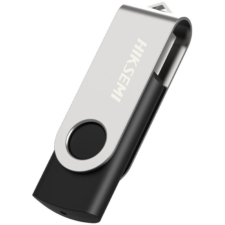 فلش مموری چرخشی 64 گیگابایت هایک سمی مدل HS-USB-M200S با رابط USB 3.0، مقاوم در برابر ضربه و سازگار با ویندوز، لینوکس...
