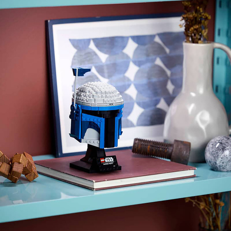 لگو 616 تکه سری Star Wars مدل Jango Fett Helmet کد 75408