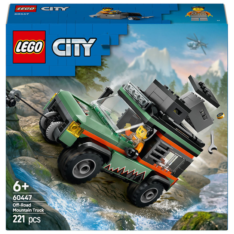 لگو سری سیتی مدل 60447 Off-Road 4x4 Mountain Truck