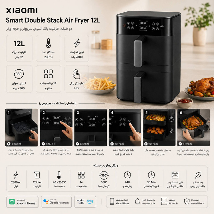 هواپز 12 لیتر شیائومی مدل MAF-DS1201